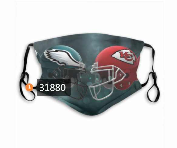 NFL Philadelphia Eagles 722020 Dust mask with filter->nfl dust mask->Sports Accessory